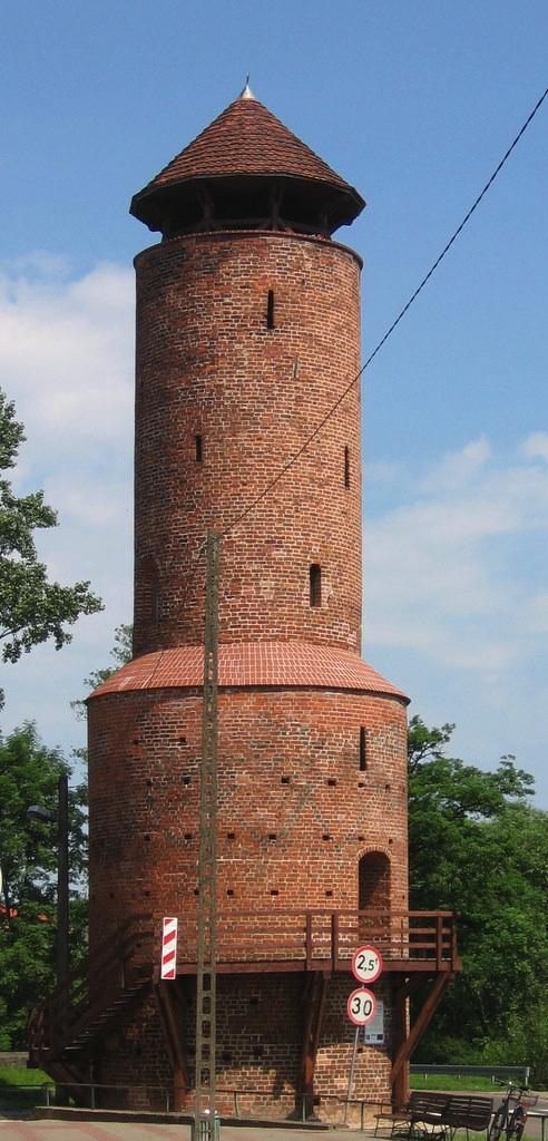Wieża Prochowa w Gryficach