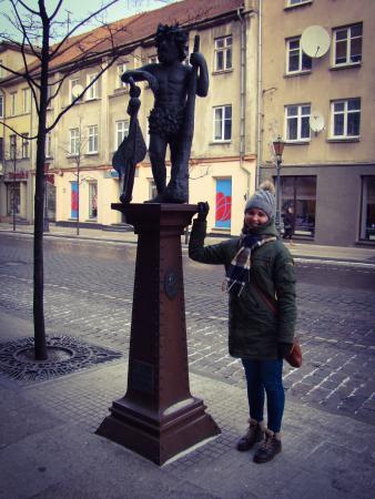 Sculpture "Wild Man"